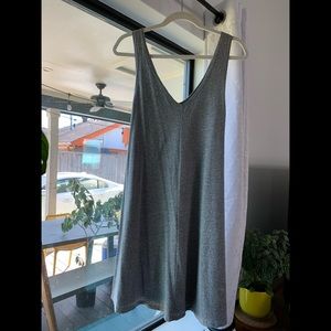 Heather grey dress